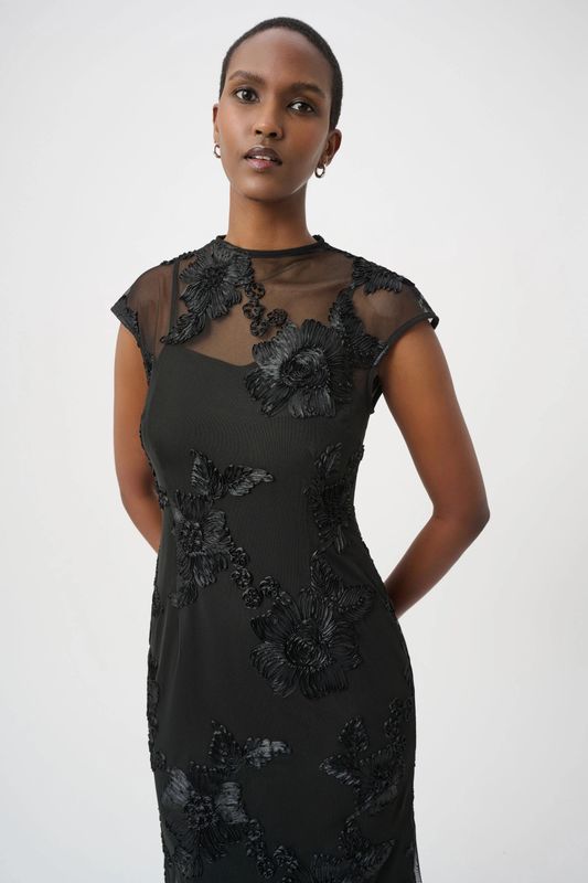 Ribkoff Embellished Trumpet Dress 264143-11