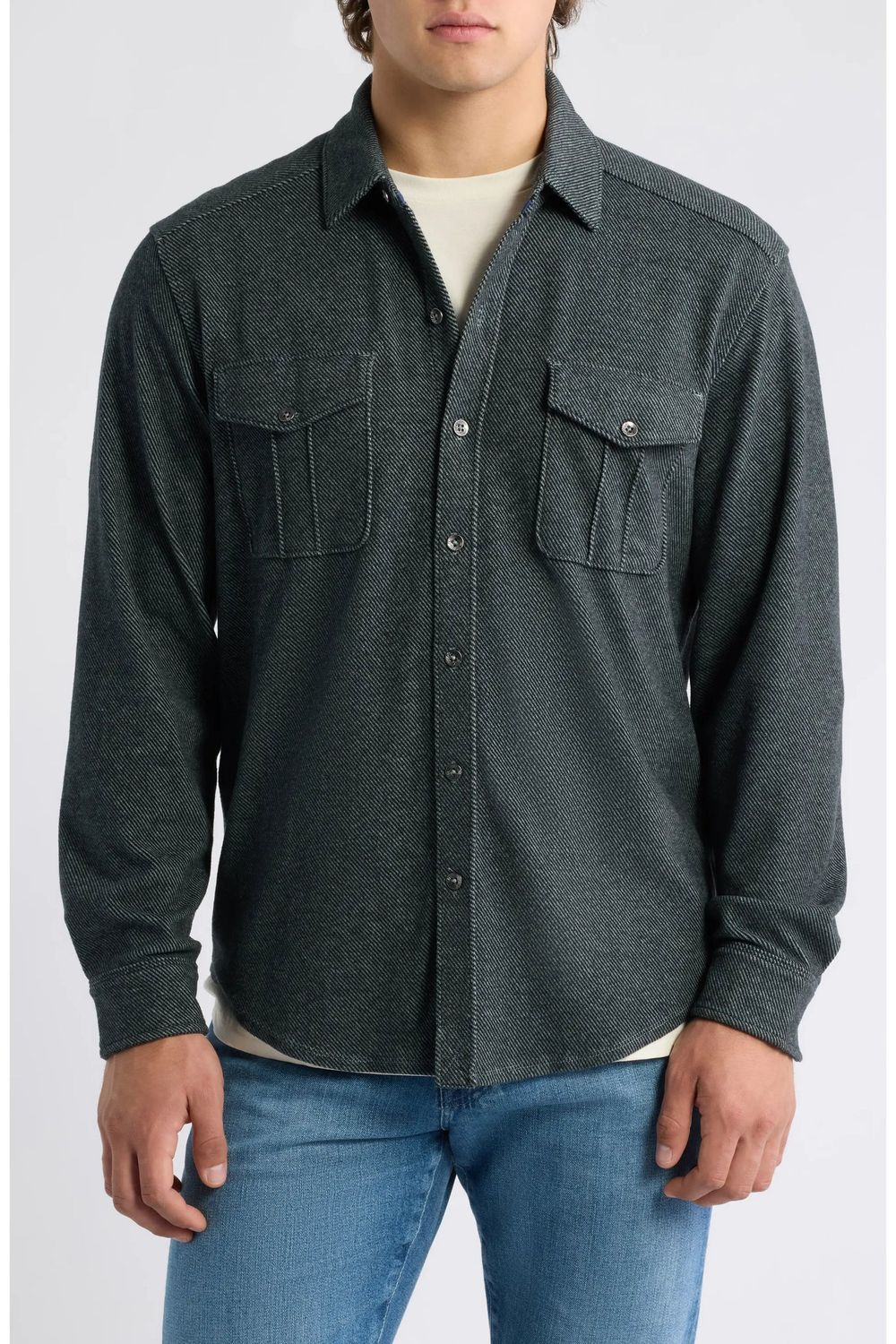 T. Bahama Fireside Coast Stretch Flannel