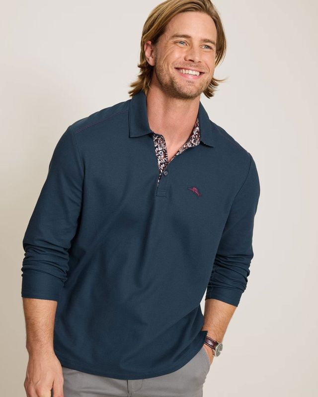 T. Bahama Luxe Botanic 5 O'Clock L/S Polo