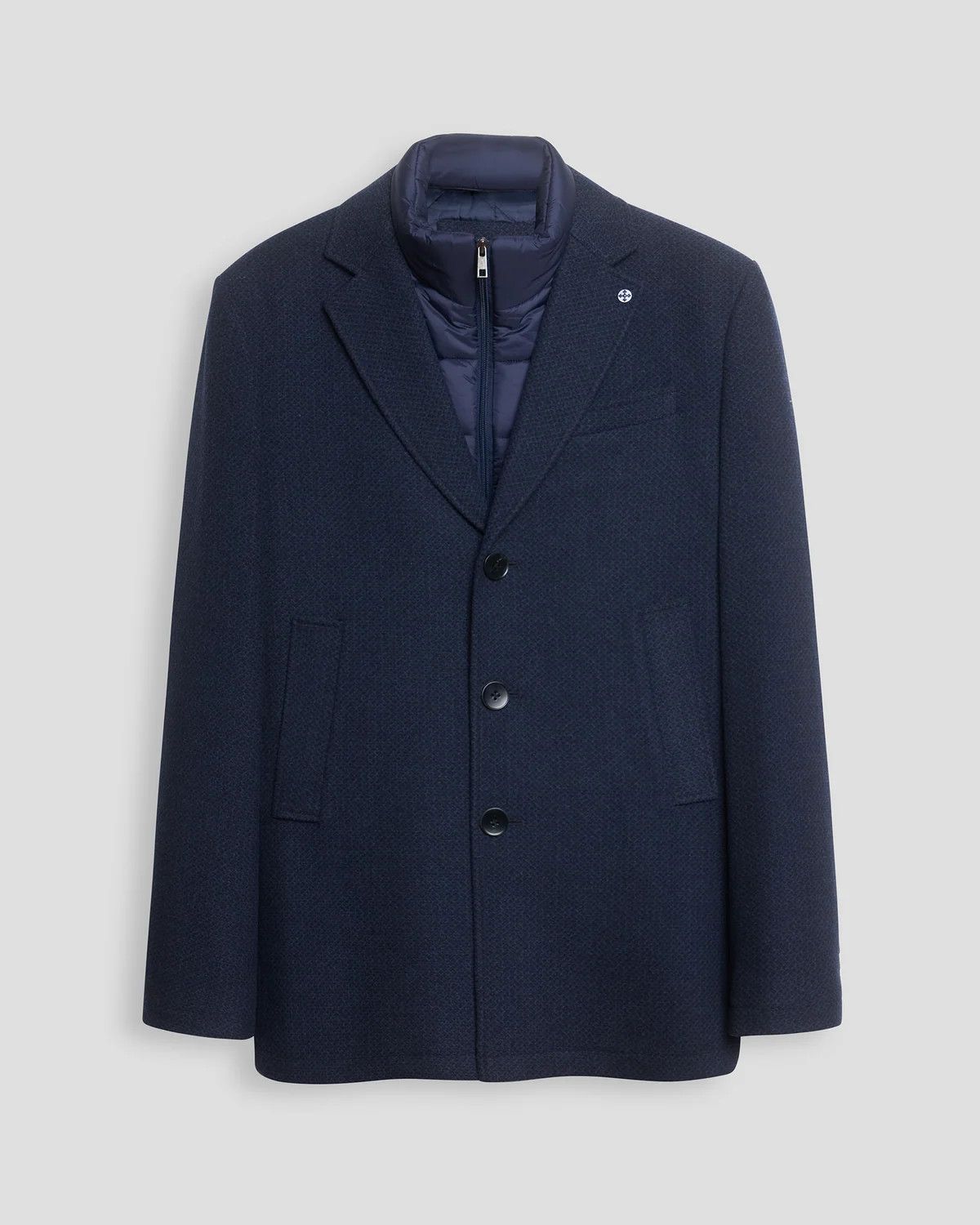 Soul Wool Blend Coat w/Removable Bib 262405
