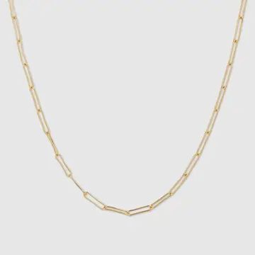 Dainty Clip Link Chain Necklace