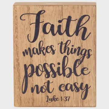 Table Top Decor - Wood Finish