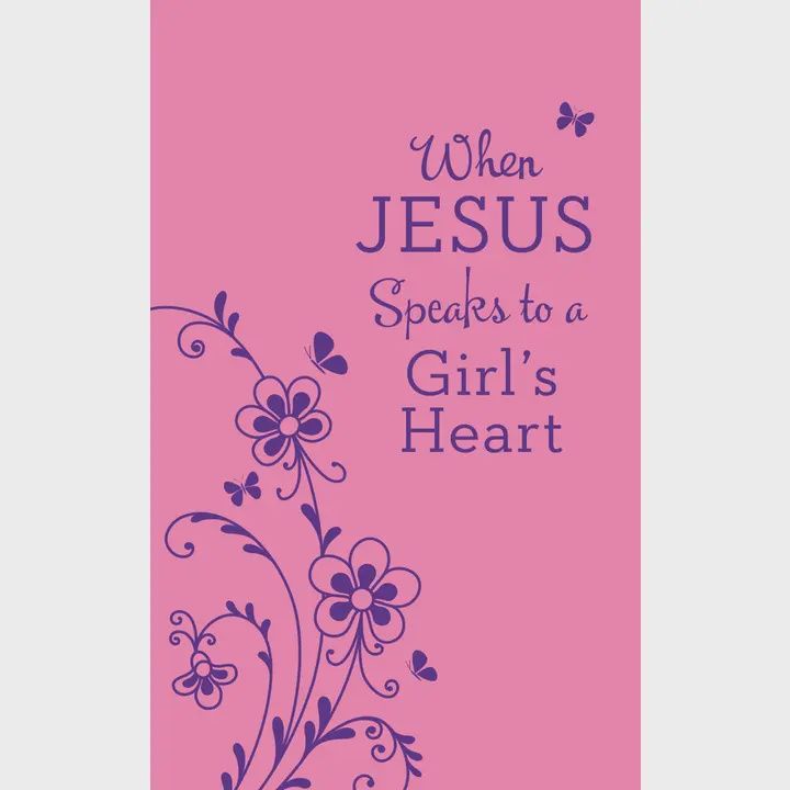 Girl's Devotional - When Jesus Speaks