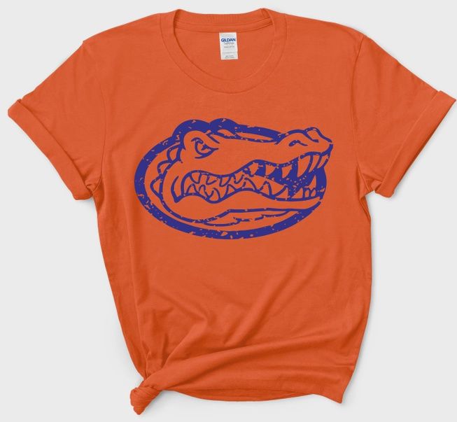 Collegiate Game Day Apparel - Gator Head Tee