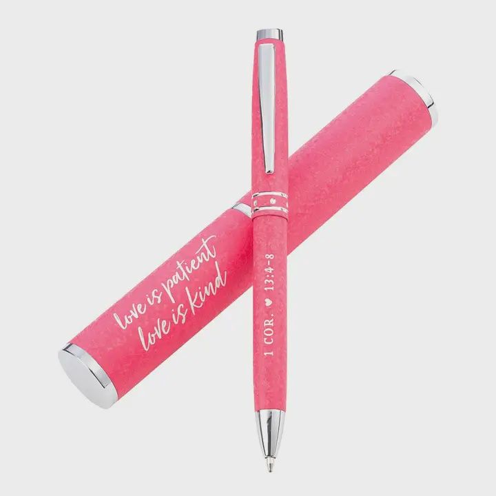 Pen in Case - Pink