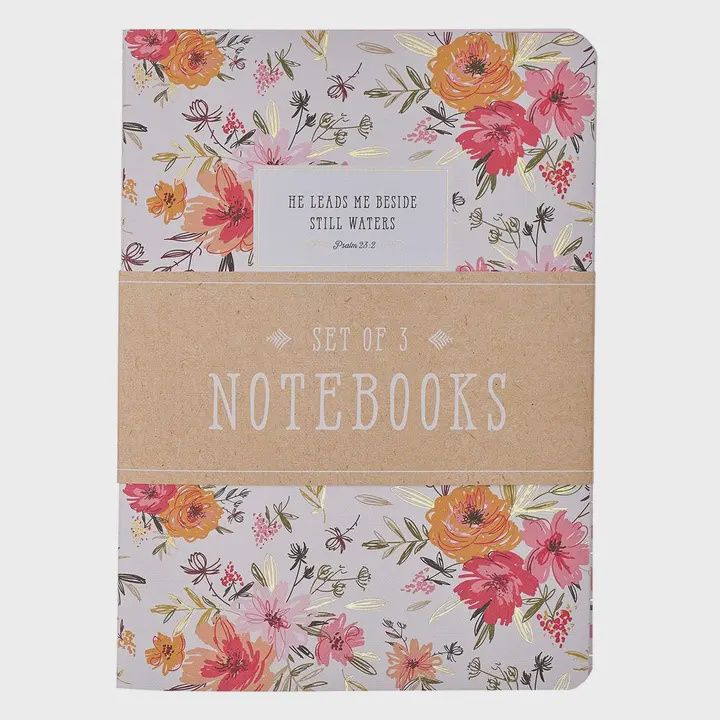 3 Piece Notebook Set - He Leads