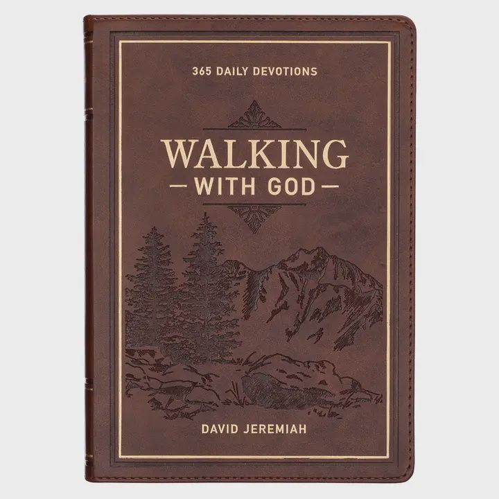 Walking With God Devotional - Large Print
