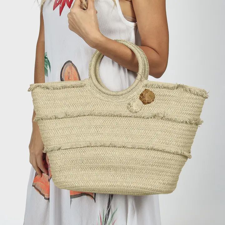 Straw Tote
