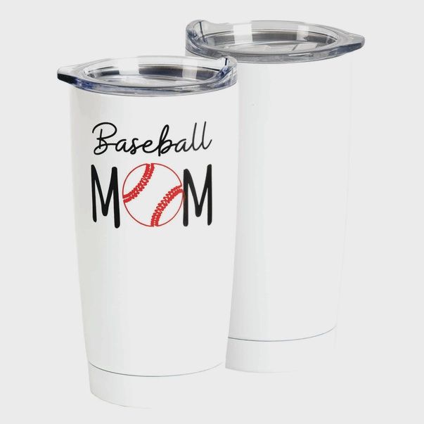 Baseball Mom Stainless Steel Tumbler