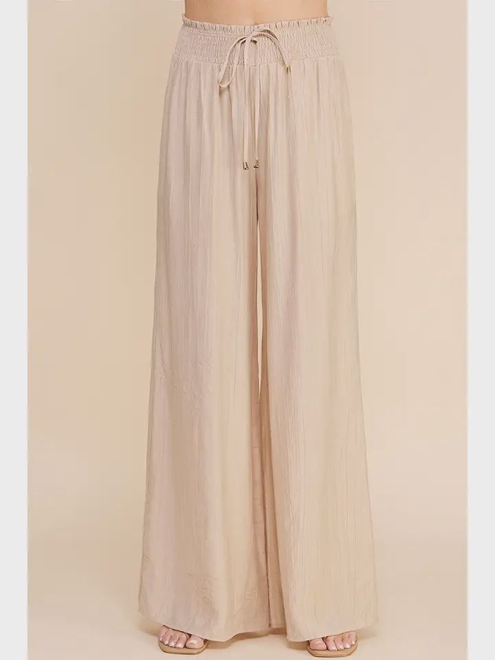 Breezy Bamboo Textured Pants