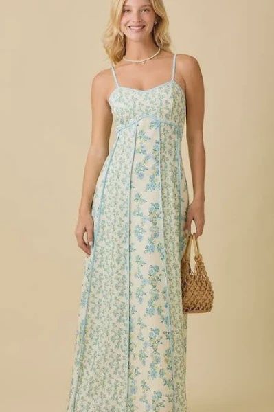 Patchwork Floral Maxi