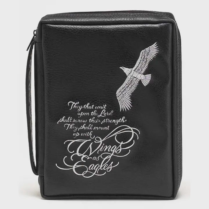 Bible Cover - L Men's Eagles Wings