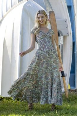 Yasmin Rosa Maxi Dress