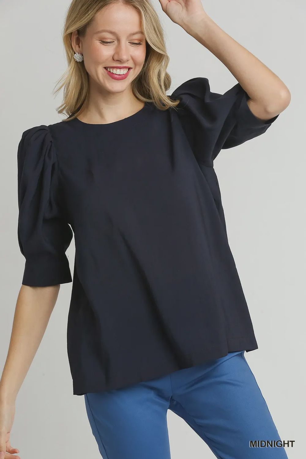 Modal Pleated Top