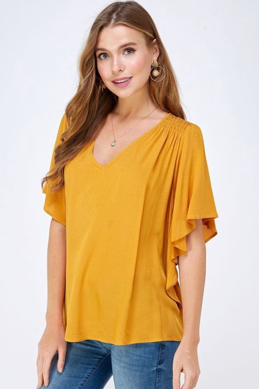 V-Neck Blouse