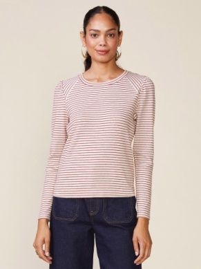 L/S Directional Stripe Tee