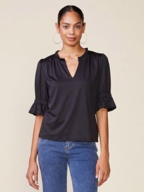 Ruffle Neck Ruma Top