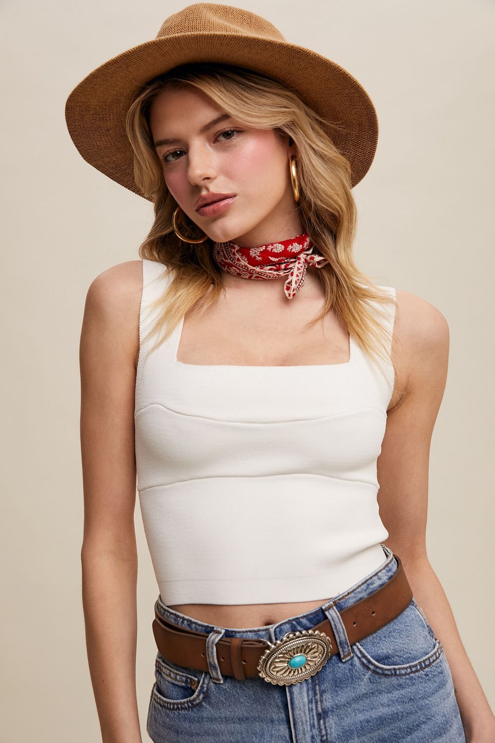 Wide Strap Brami Top