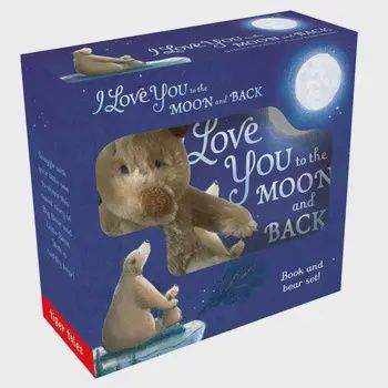 I Love You To The Moon and Back Book and Plush