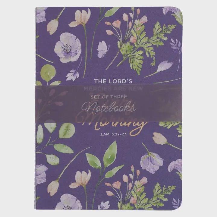 3 Piece Notebook Set - The Lord's Mercies