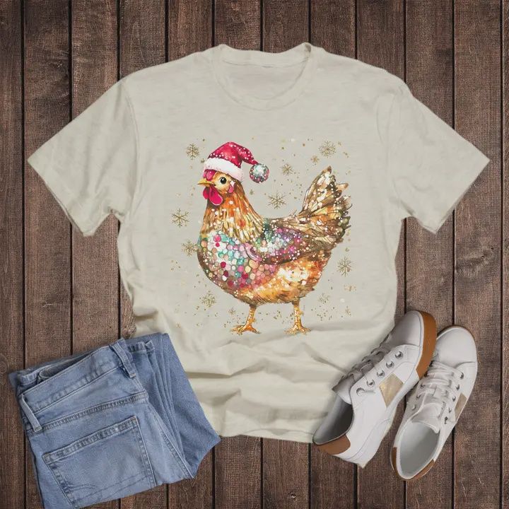 Christmas Santa Chicken