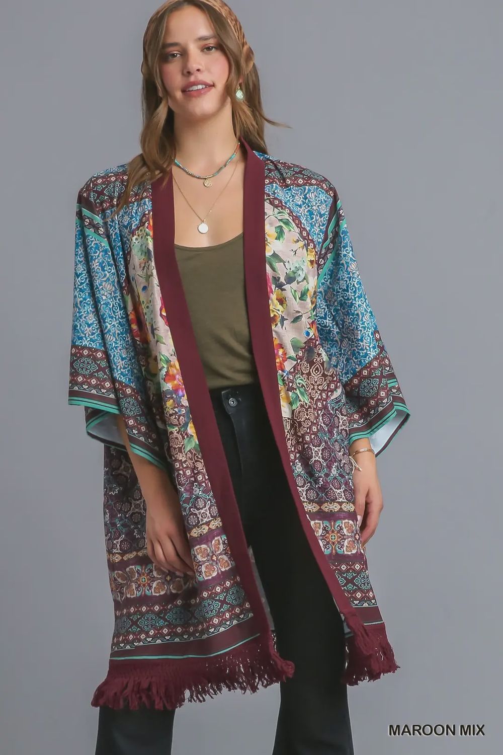 Open Front Kimono