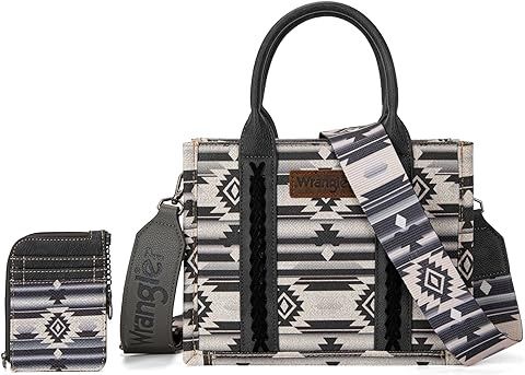 Aztec Small Tote/Crossbody w Card Case