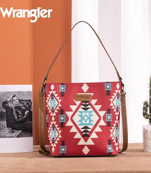 Aztec Distressed Print Hobo Bag/Crossbody