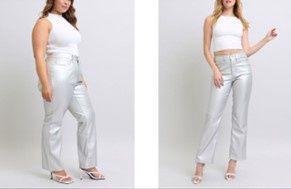 HW TC Metallic Faux Leather