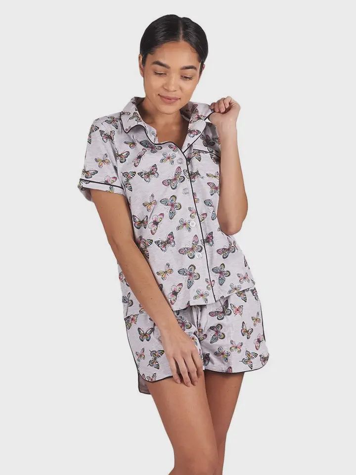 Butterfly Short PJ Set