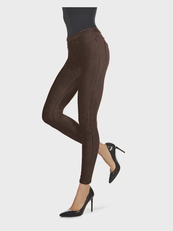 Thin Rib Cord Leggings