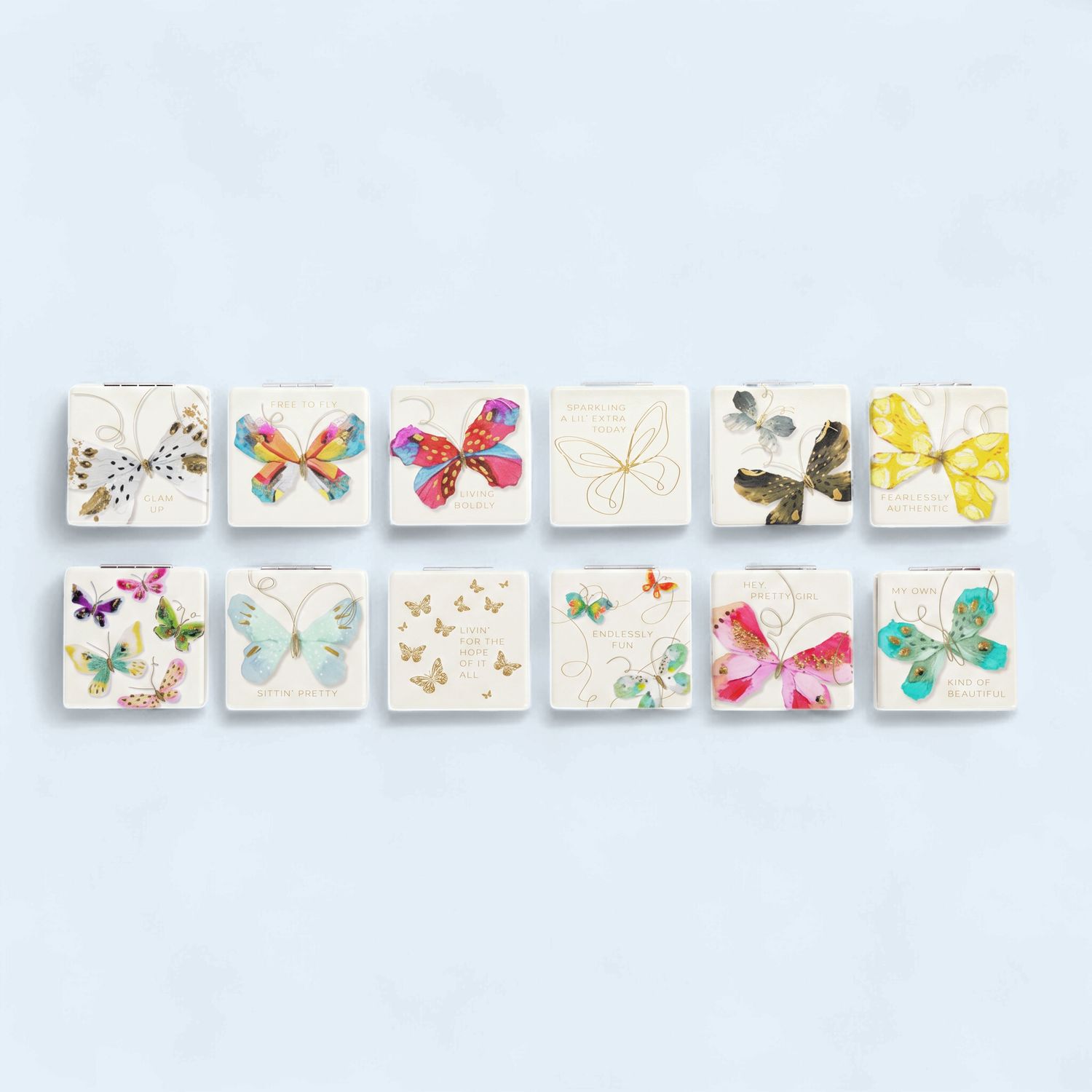 Butterfly Pocket Mirror