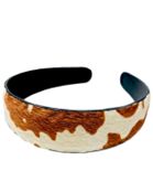 Cowhide Animal Print Headband