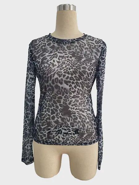 Mesh L/S Top