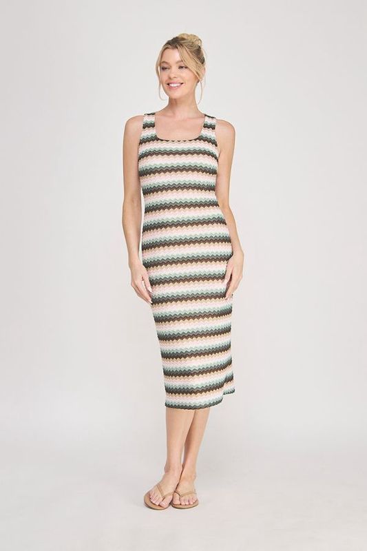 Chevron Tank Dress