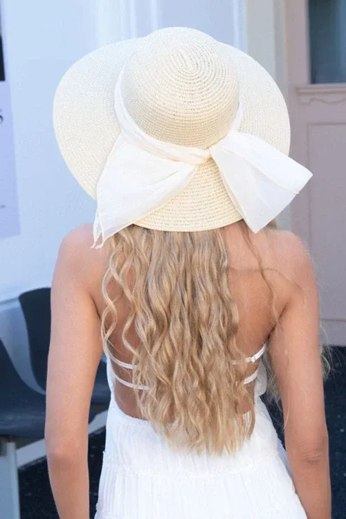 Floppy Hat w Silk Band