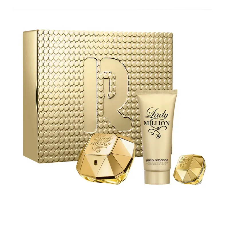 RABANNE LADY MILLION ESTUCHE 3 pz