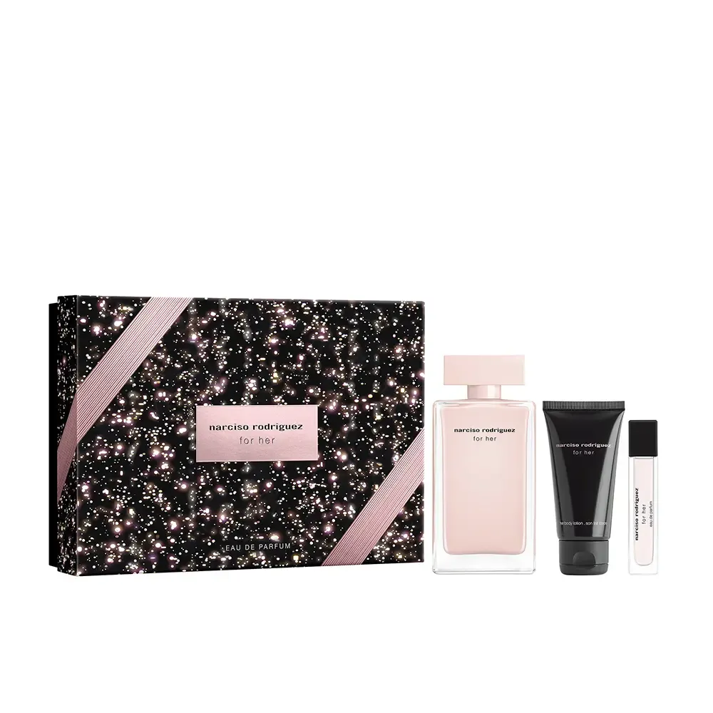 NARCISO RODRIGUEZ FOR HER PURE MUSC ESTUCHE 3 pz