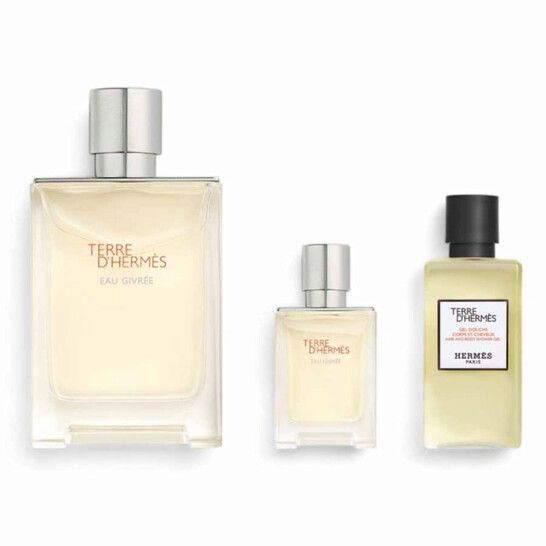 HERMÈS TERRE D’HERMÈS EAU GIVRÉE LOTE 3 pz