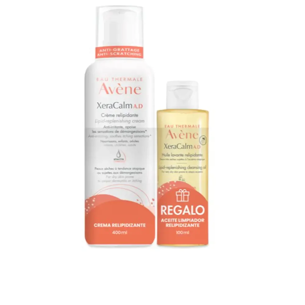 AVÈNE XERACALM A.D. CREMA RELIPIDIZANTE LOTE 2 pz