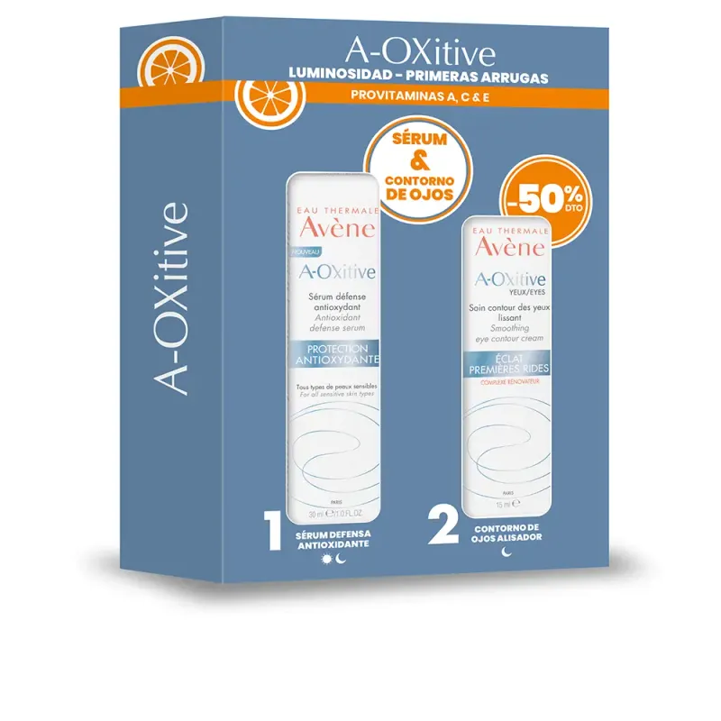 AVÈNE A-OXITIVE SERUM DEFENSE SERUM + OJOS LOTE 