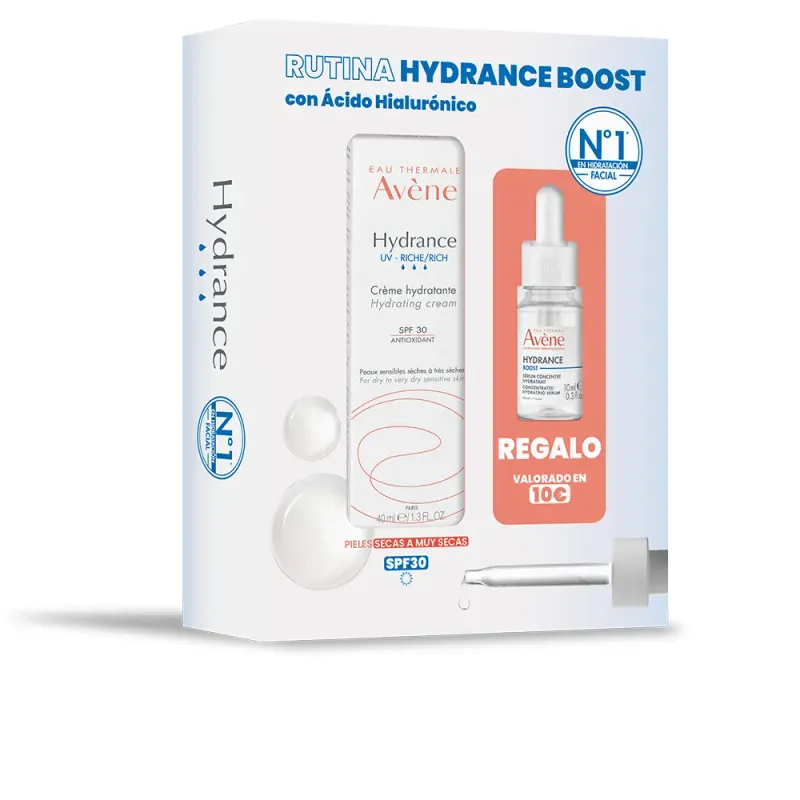 AVÈNE HYDRANCE CREMA HIDRATANTE RICA SPF30 + SERUM