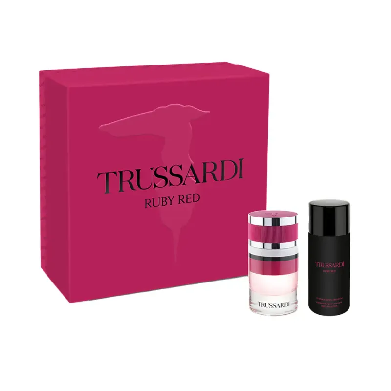 TRUSSARDI RUBY RED ESTUCHE 2 pz