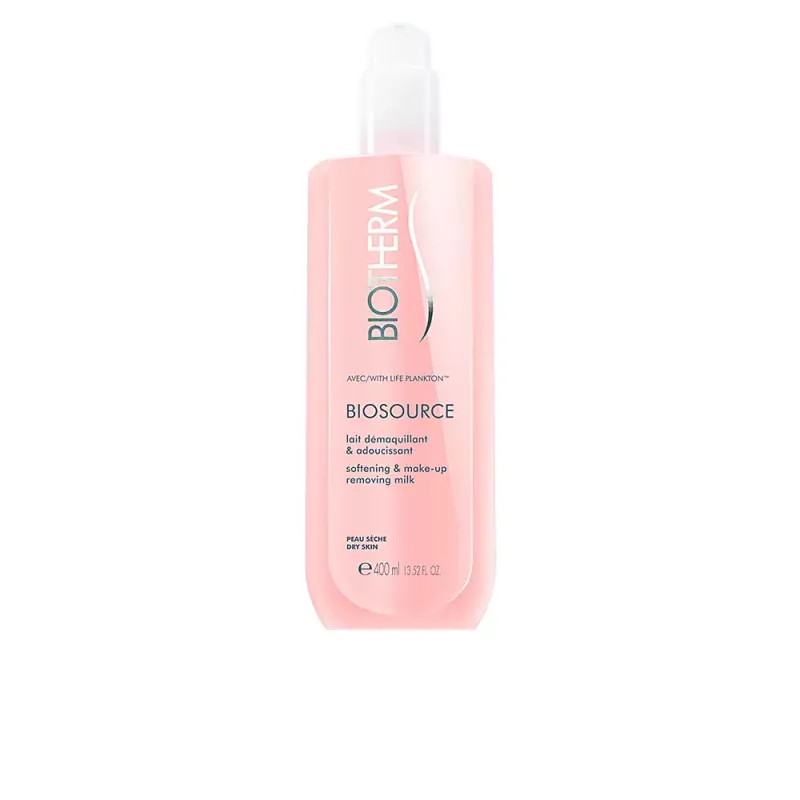 BIOTHERM BIOSOURCE softening &amp; make-up removing milk 400 ml