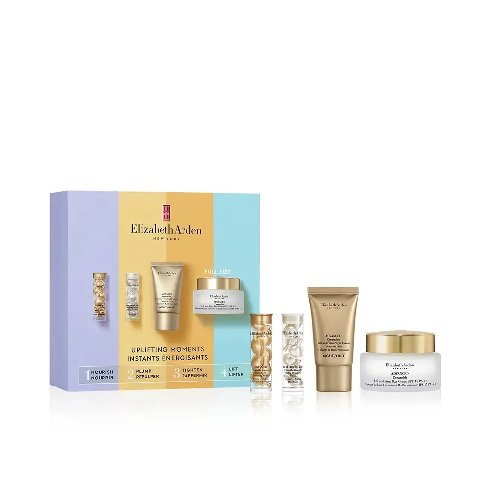 ELIZABETH ARDEN CREMA DE DÍA ADVANCED CERAMIDE ESTUCHE 4 pz