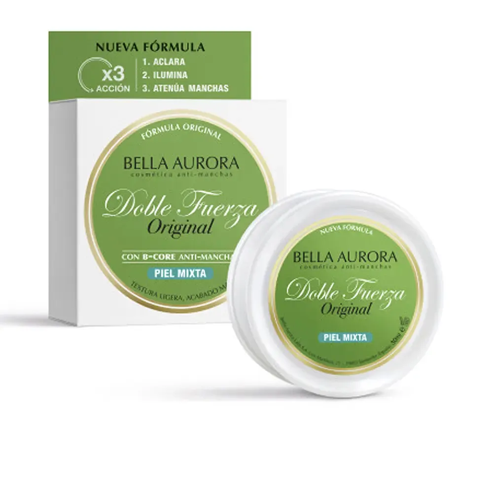 BELLA AURORA DOBLE FUERZA MATE crema anti-manchas piel mixta 30 ml