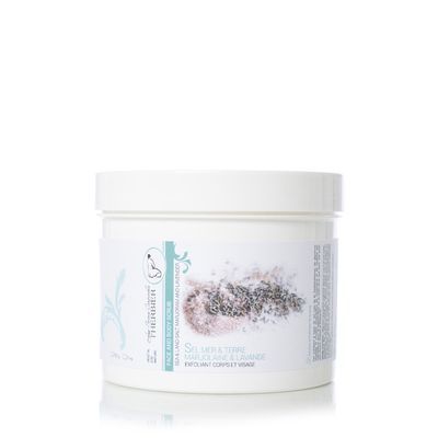 Body, Hands and Feet Exfoliant - Sea and Earth Salt - Marjoram and Lavender