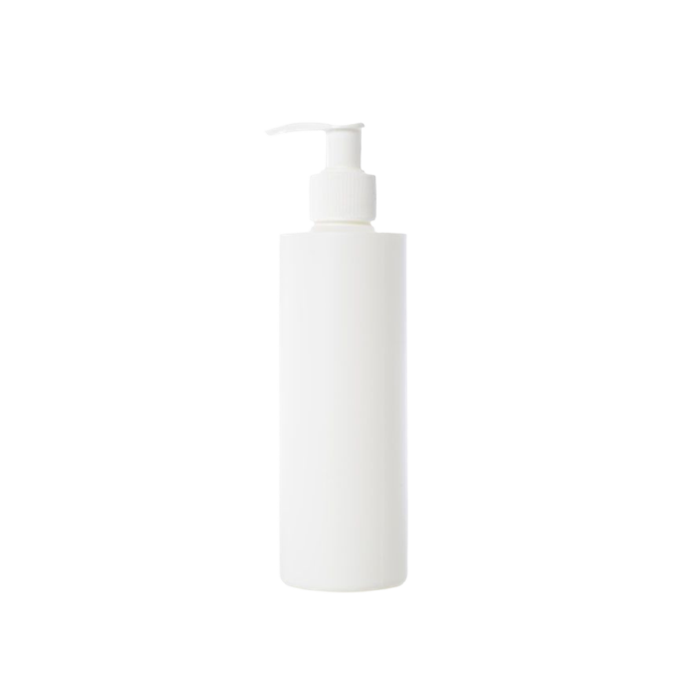 Empty plastic bottle 250ml with pump