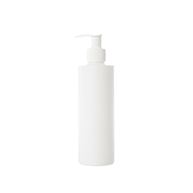 Empty plastic bottle 250ml with pump