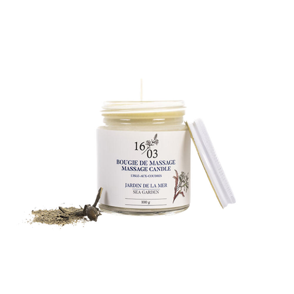 Le 1603 - Massage Candle-Garden of the Sea - 100g
